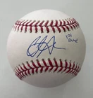 CJ Abrams Inscribed "1st Round" Autograph Auto Official Baseball JSA Certified