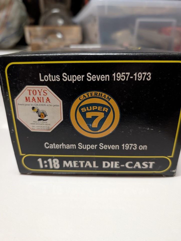 ANSON LOTUS SUPER SEVEN 1957 1973 SANS BOITE 1/18 B3