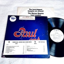 Paul Stookey "Paul and" 1971 Folk LP, Nice NM-!, Promo White Labels, WLP