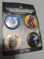 warhammer 40k 4 Button Set 2022