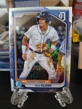 2024 Bowman - Chrome Prospects Max Clark #BCP-74 Mojo Refractor 