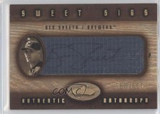 2002 Fleer Showcase Sweet Sigs Wall 163/665 Ben Sheets Auto 0b2