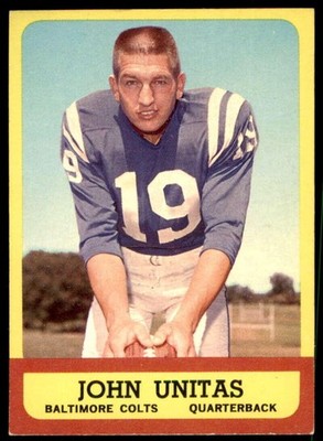 1963 Topps Football - Pick A Card