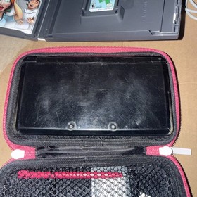 Nintendo 3DS Gray Handheld Console Bundle With Pokemon Mystery Dungeon,tested