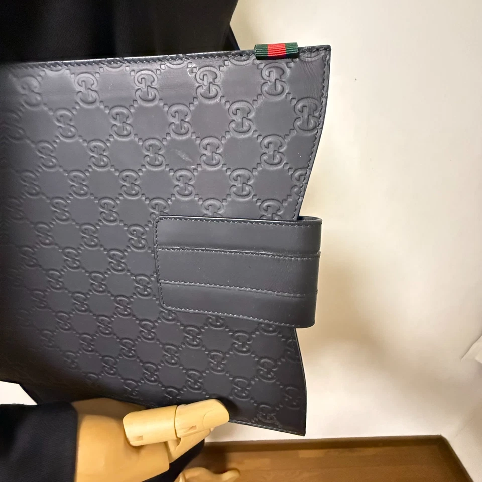 Gucci iPad case Guccissima Gray Shelly line Webline - Image 4 of 4