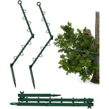 Hunting Camouflage Branch Stand Concealment Screening Holder Metal w/ Multi-Hook