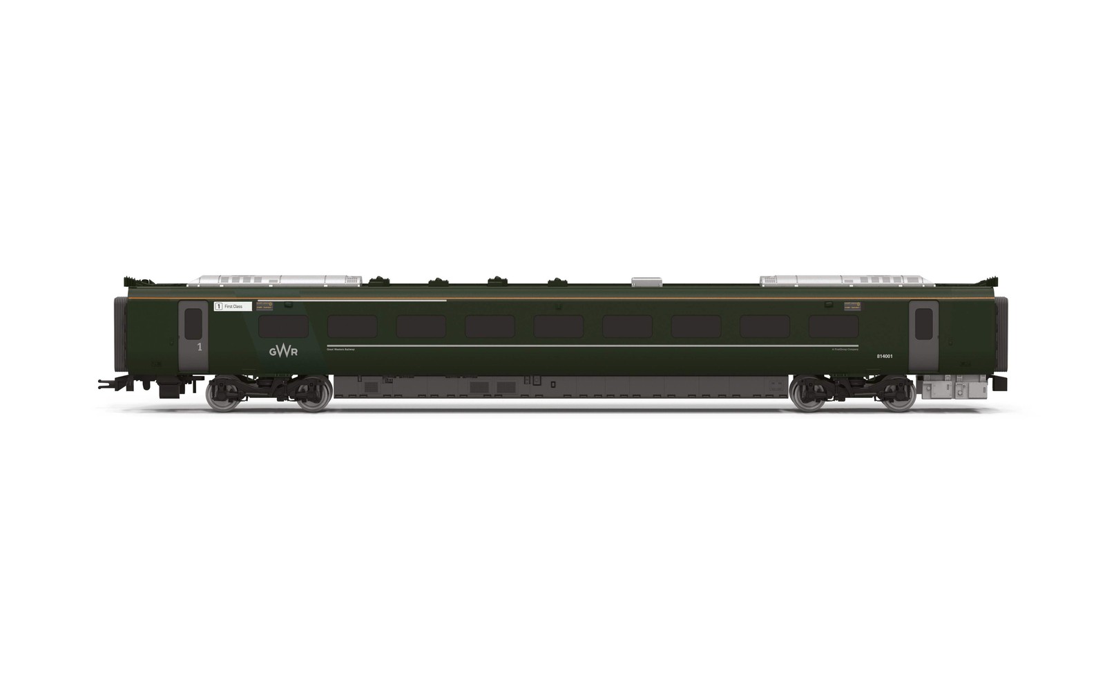 Hornby R40484 OO Gauge RailRoad GWR Class 800 MC Coach 814001