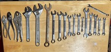 Tool Set Combo Including: Vintage Craftsman Comb Wrenches + Assortment Of Tools