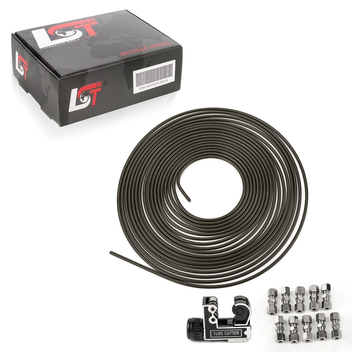 10M Brake Line Brake Pipe Steel Ø 4.75Mm Set +10 Quick Connectors For Honda
