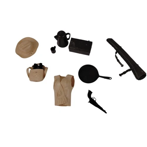 Marx Jane West Accessories Action Figure Johnny West Series Vintage