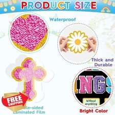 Christian Bulletin Board Decorations, Religious Motivational Paper Cutouts