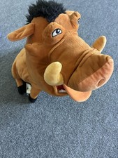 Disney Lion King Pumbaa Plush Stuffed Animal Medium Brown Warthog Plush Toy