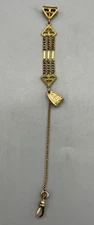 HFB Gold filled Watch Fob Chain 6 Grams Antique