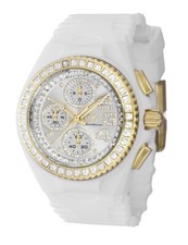 TechnoMarine Cruise JellyFish Women s Watch 40mm Gold White Glitz TM-121198