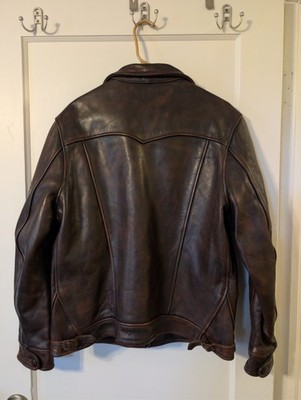 BOTT Stitched Leather Jacket 定価14万3千 NWT: Tailor Brando / Crush on Retro Jiashi Mendoza Leather Jacket