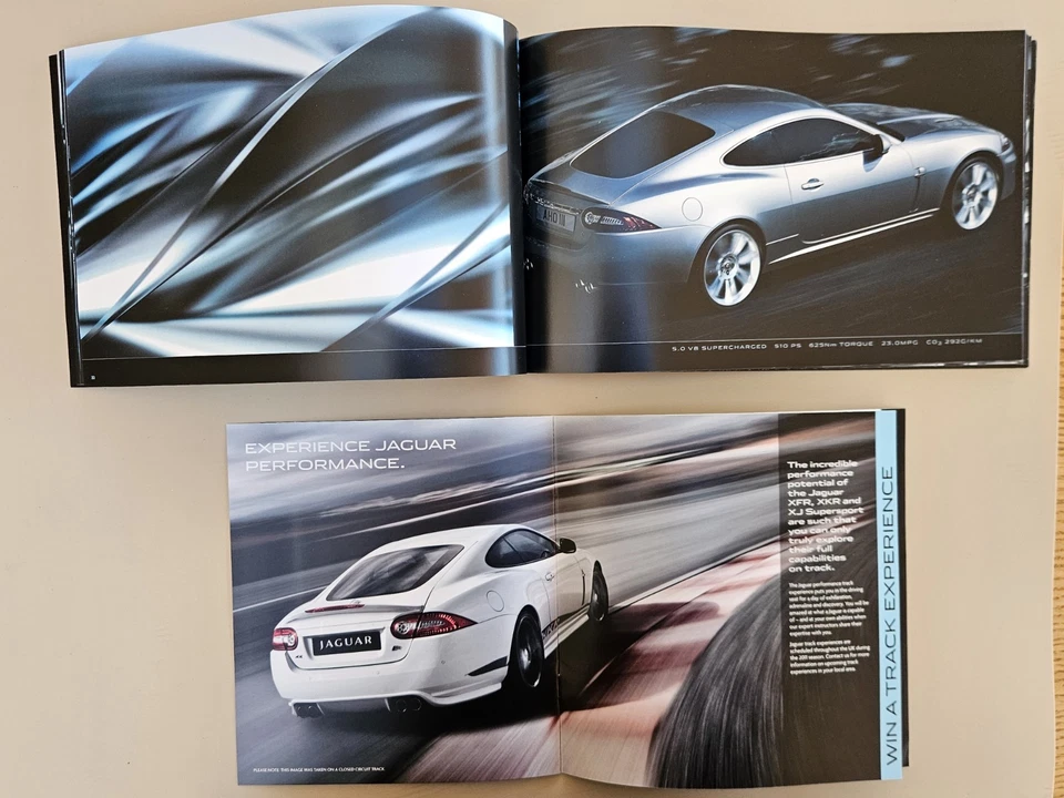 Jaguar XK Brochure 2009 & Jaguar range covers: XFR 100, XFR, XKR, XJ Supersport - Image 3 of 4