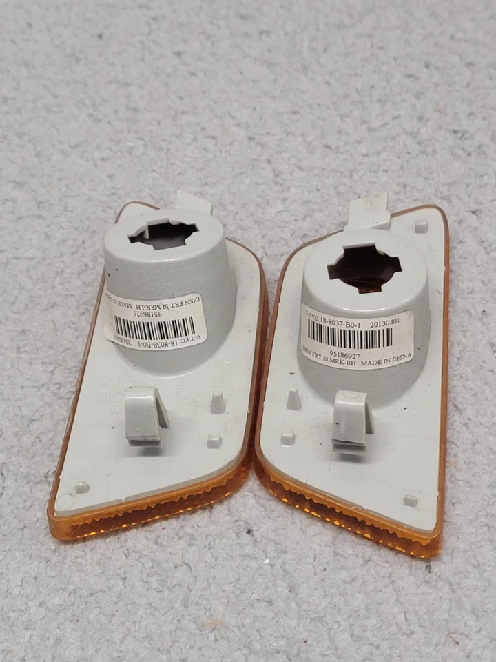 Juego de luces marcadoras laterales para parachoques delantero izquierdo derecho para Chevy Cruze 2011-2015 OEM Foto 4 de 4