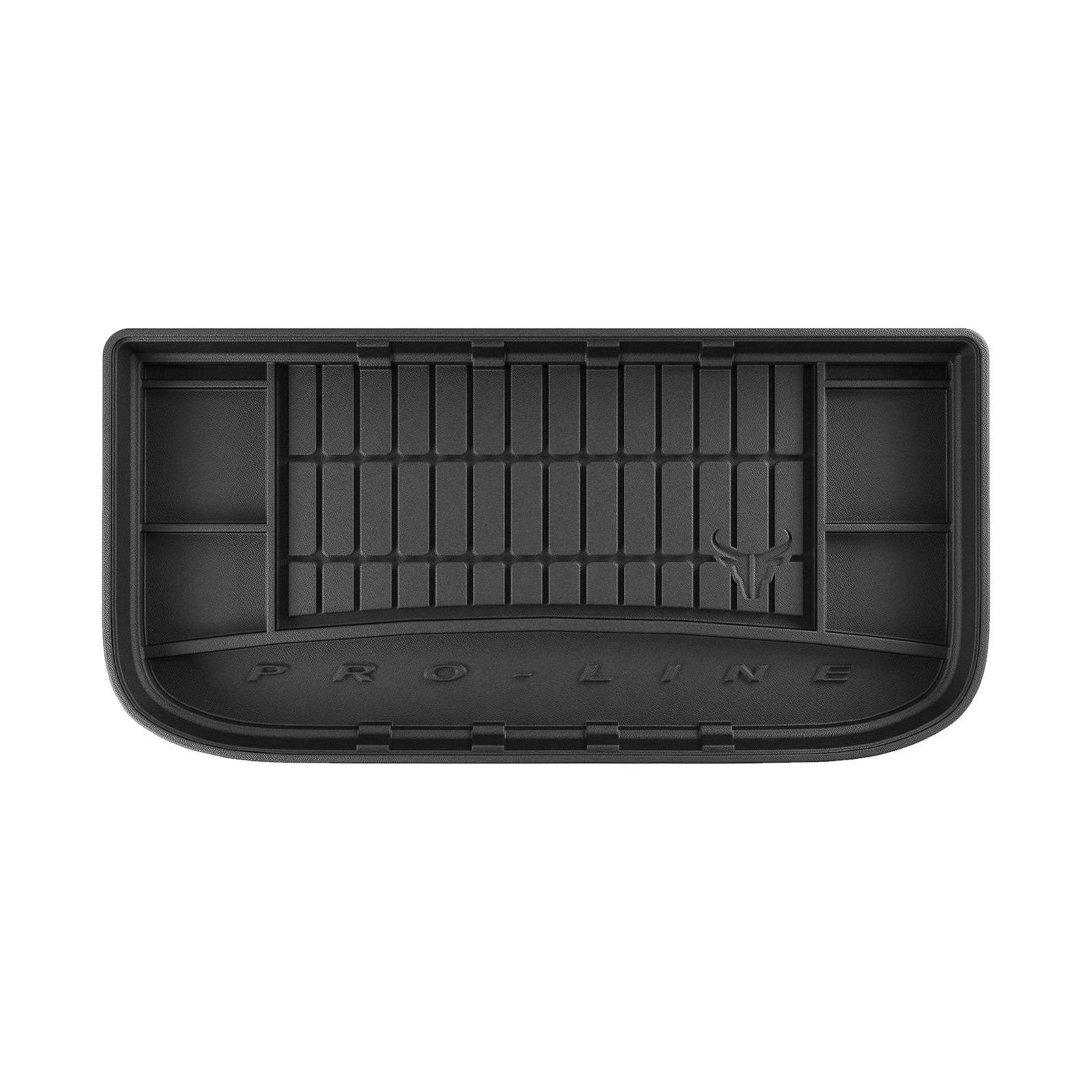 Tapis de coffre de qualité supérieure en TPE noir pour Opel Adam