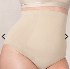 Shapermint Essentials All Day Every Day High-Waisted Shaper Panty M/L Chai NWT