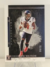 2020 Panini Impeccable DESHAUN WATSON /75 Houston Texans #39