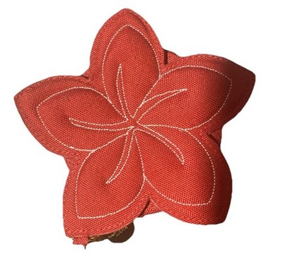 Disney Princess Bath and Body Works Moana Coin Purse Wallet Red Flower