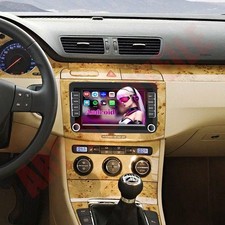 Android 15 For VW Golf MK5 Polo Passat Jetta Car Stereo GPS Radio FM CarPlay Nav