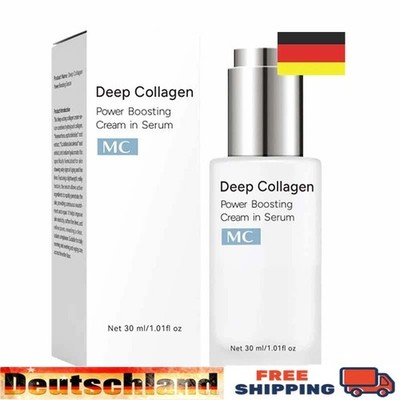 Maison Cosmetics Deep Collagen Serum Facial Moisturizer Anti Aging Wrinkle Face