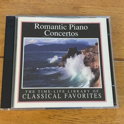 Romantic Piano Concertos CD 2-disc 1993 Classical Time-Life Library RCA Victor