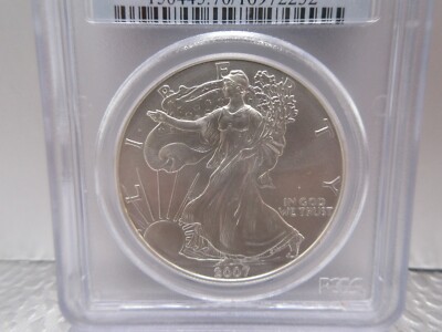 2007-W Silver Eagle PCGS MS70 | eBay