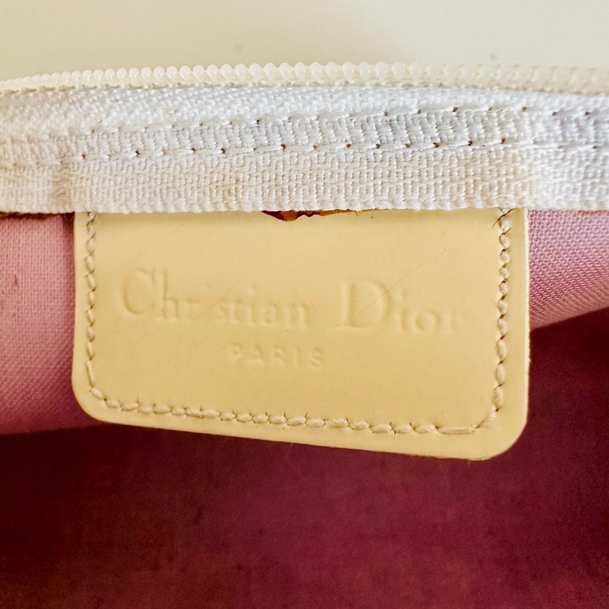 AUTHENTIC CHRISTIAN DIOR MONOGRAM LOGO DIORISSIMO #1 CLUTCH POUCH