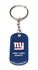 NEW YORK GIANTS METAL KEYCHAIN PULL NEW LICENSED NFL FOOTBALL CHARM ORNAMENT