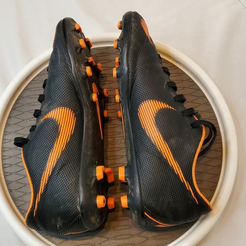 Nike Shoes Youth 5Y Mercurial Vapor Soccer Cleats AH7350081 Black Orange EU 37.5 - Picture 12 of 19
