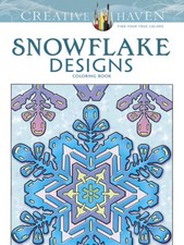 Image of Creative Haven Snowflake Designs Coloring Book
