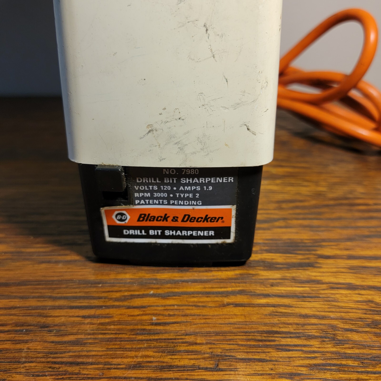 Vintage Black & Decker 7980 Drill Bit Sharpener eBay