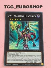 ZW - Dragonic Halberd ■ YUGIOH ■ LIOV ■ 2021 ■ SUR ■ 1st ■ SPANISH ■ NM(-) #2640