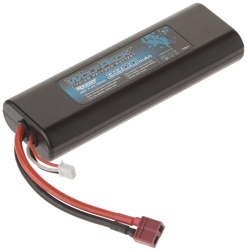 ASSOCIATED 751 Wolfpack LiPo 2S 7.4V 3300mAh 30C - Image 3 of 3