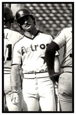 Dennis Walling (1980) Houston Astros Vintage Baseball Postcard Rd3