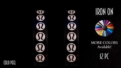 12-Piece Lululemon Iron-On Set (1/2 )  