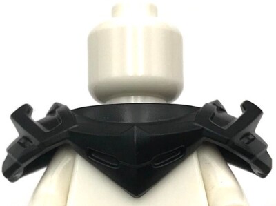 Lego New Black Minifigure Armor Shoulder Pads Spiked w/ Stud on Back Part