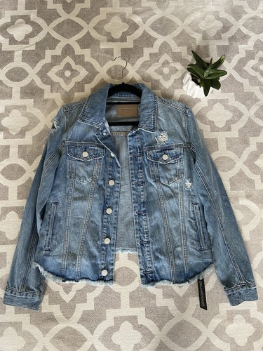 Blank NYC Distressed Denim Raw Hem Jean 