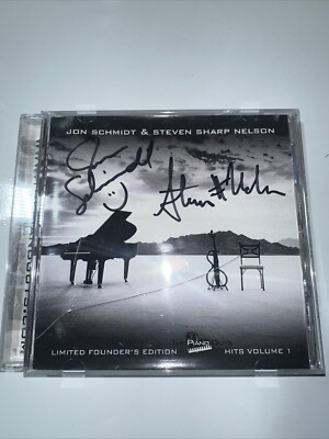 Jon Schmidt & Steven Sharp Nelson The Piano Guys Cd Hits Volume 1 Signed - 2011
