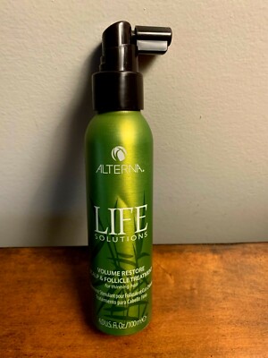 ALTERNA LIFE SOLUTIONS VOLUME RESTORE SCALP & FOLLICLE TREATMENT 4.0 OZ