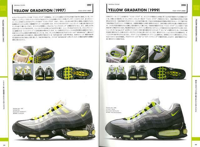 Book Air Max 95 Collection YELLOW GRADATION Sneaker Fan 150 item 