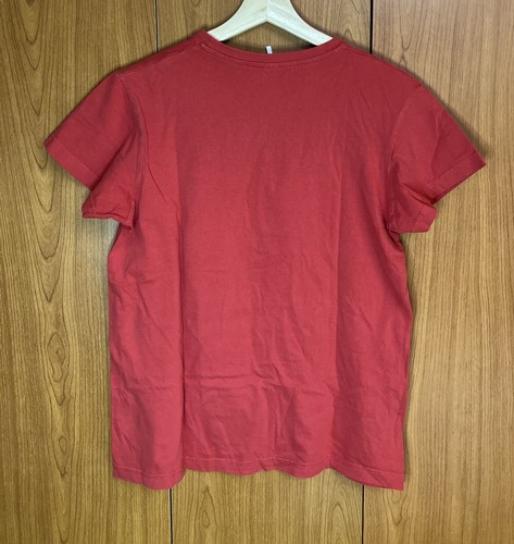 Red T-Shirt Kids Size 18 Teens Crew Neck Short Sleeve España Graphic Print Tees - Picture 7 of 8