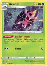 Ariados - 004/195 - Holo Rare Pokemon NM-Mint Silver Tempest
