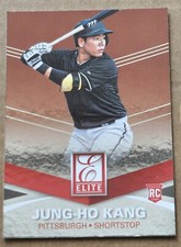 2015 PANINI ELITE JUNG-HO KANG ROOKIE #134 PITTSBURGH PIRATES