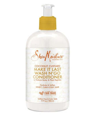 Shea Moisture Coconut Custard Make It Last Wash N GO Conditioner