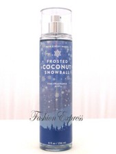 BATH  BODY WORKS FROSTED COCONUT SNOWBALL FRAGRANCE BODY MIST SPRAY 8 FL OZ