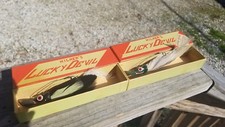 **MINT** LOT OF 2  Milner's Luckey Devil Lures See Pictures for details
