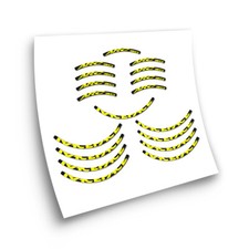 STAR SAM ® ADESIVI CERCHI RACE FACE ARC30 ADESIVI MTB 27,5 POLLICI